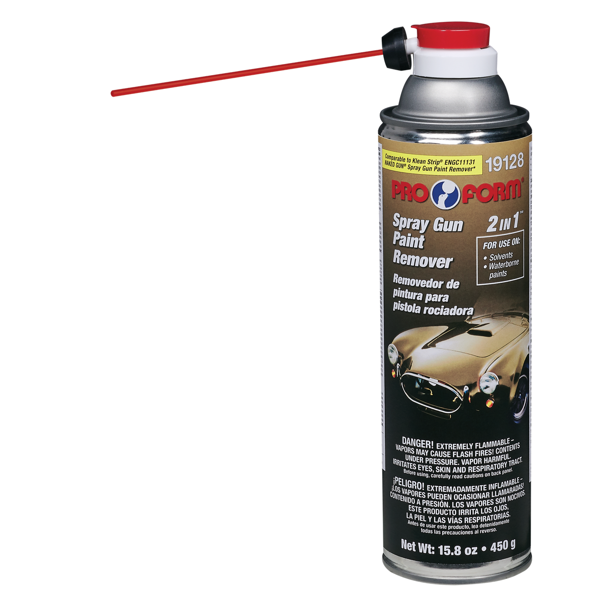 SPRAY GUN CLEANER AEROSOL 16oz PLUS PBE DISTRIBUTORS