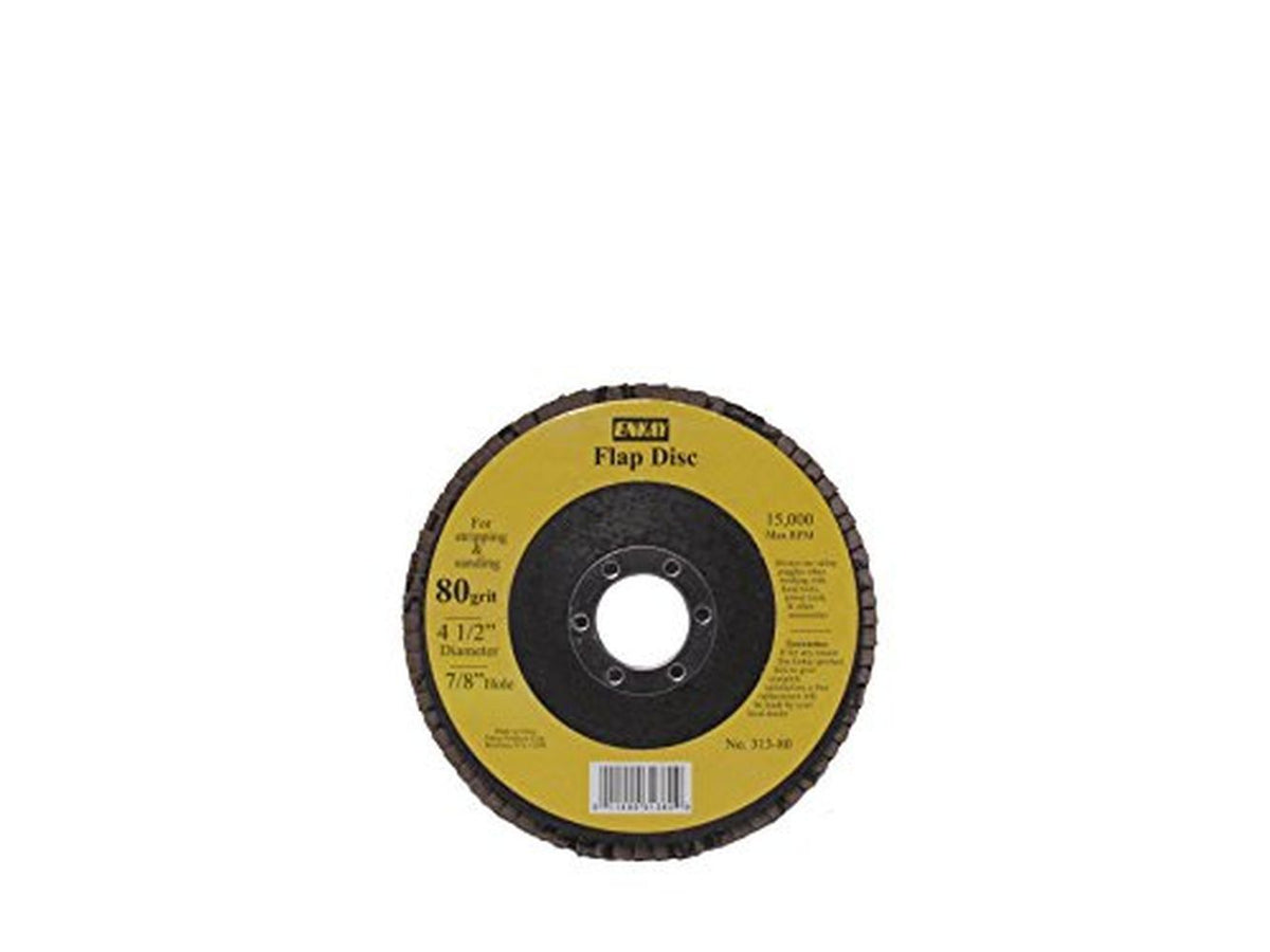 FLAP SANDING/GRINDING DISC 4 1/2 80 (7/8) PLUS PBE DISTRIBUTORS