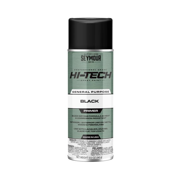 *SPRAY* HITECH 1K PRIMER BLACK (12oz)(vi)