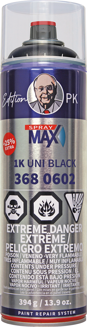 SPRAYMAX 1K UNI TRIM BLACK 500mL