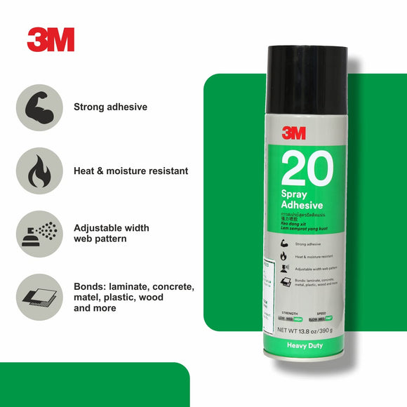 HEAVY DUTY SPRAY ADHESIVE