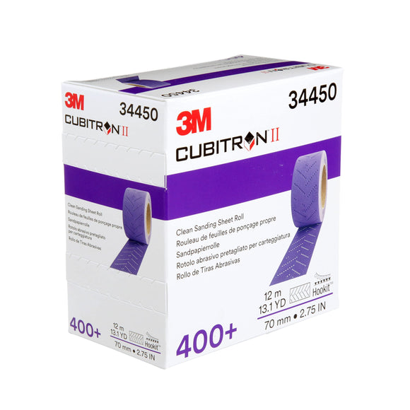 CUBITRON II 400GR HOOKIT SHEET ROLLS 2.75