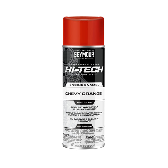 HITECH ENGINE ENAMEL CHEVY ORANGE (12oz)(vi)