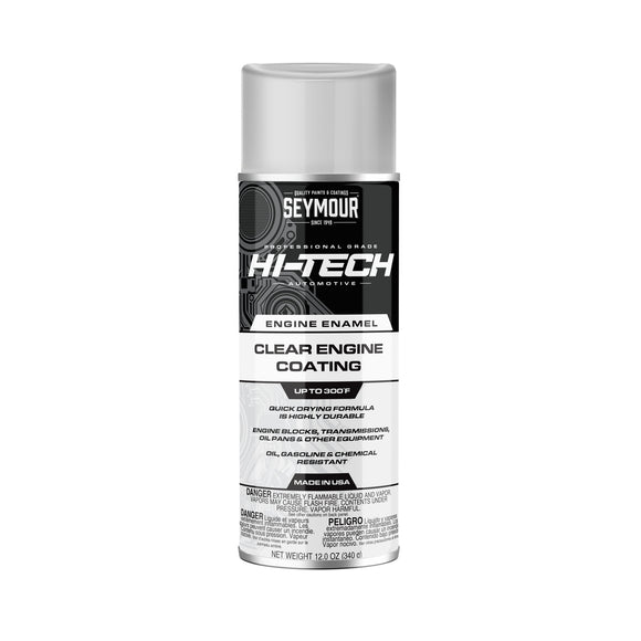 HITECH ENGINE ENAMEL GLOSS CLEAR (12oz)(vi)