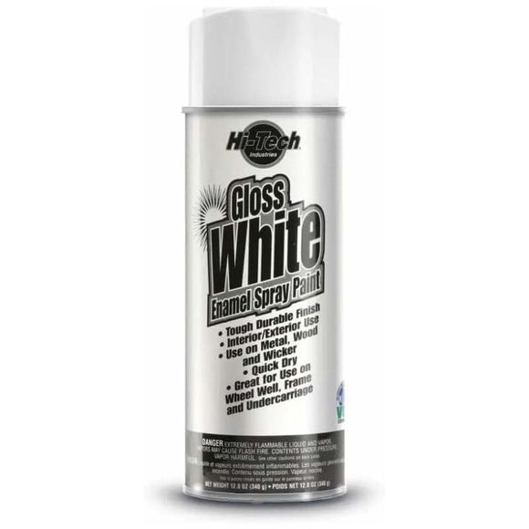 GLOSS WHITE ENAMEL SPRAY PAINT