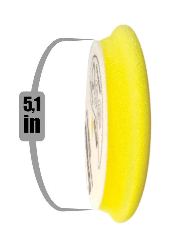 PAD YELLOW EURO FOAM XM MED. CUT 5
