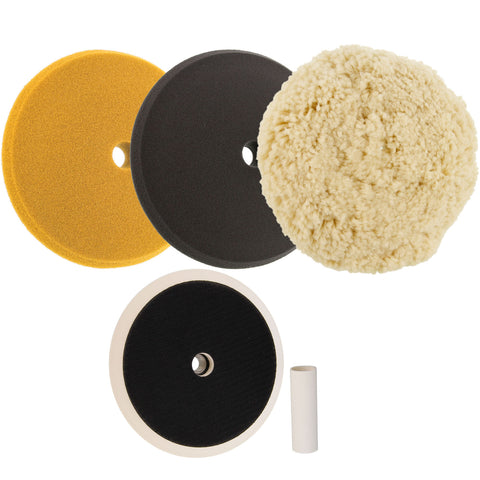 BUFFING & POLISHING PAD STARTER KIT (4PCS)
