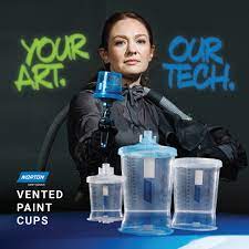 NORTON PAINT CUP SYSTEM 750mL (50cups, 50lids, 10plug, 5lids)