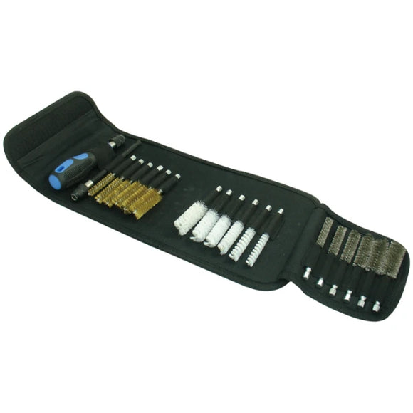 20PCS WIRE BRUSH SET WITH 1/4SH QUICK DISCON.
