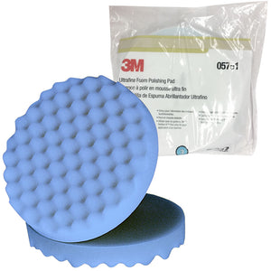 3M™ Ultrafine Foam Polishing Pad BLUE 8" (2 pads/ bag)