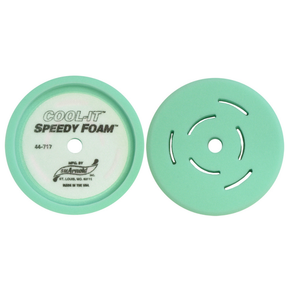 8in. 60PPI COOL-IT FOAM RECESSED GREEN BUFFING 44-717