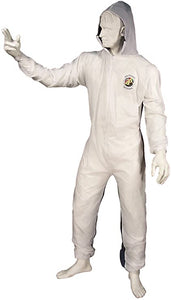 X-LARGE REUSABLE COVERALL W/VELCRO ENDS