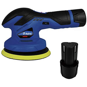 12V CORDLESS VARIABLE SPEED PALM POLISHER W/2 BATTERIES