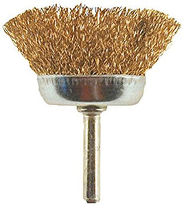 CUP BRUSH 2 -1/4" SHANK CARDED