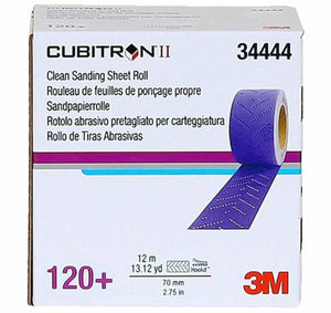 CUBITRON II 120GR HOOKIT SHEET ROLLS 2.75" X 8.75YD
