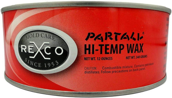 PARTALL HIGH TEMP. WAX 12oz CAN