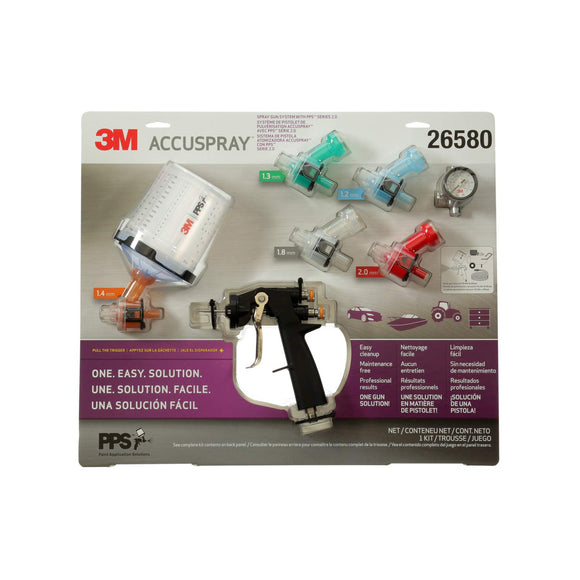 3M PPS 2.0 ACCUSPRAY KIT 5 BOQUILLAS + CUP