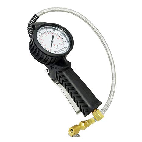 TIRE INFLATOR WITH DIAL GAUGE