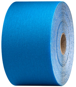 BLUE ABRASIVE PSA SHEET ROLL #220 2.75" X 30 YRD (v)