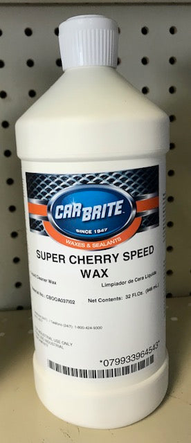 CarBrite Super Cherry Speed Wax (Quart)