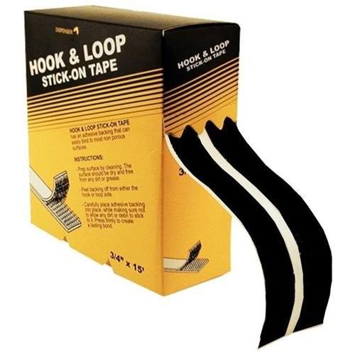 3/4” x 15’ HOOK AND LOOP ROLL VELCRO WHITE