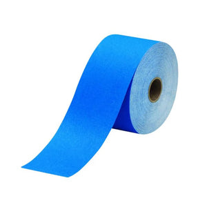BLUE ABRASIVE PSA SHEET ROLL #400 2.75" X 45 YRD (v)