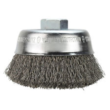 3" CRIMPED WIRE CUP BRUSH  (5/8)