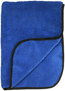 16"X 24" SUPER ULTRA PLUSH MICROFIBER TOWEL (BLUE)