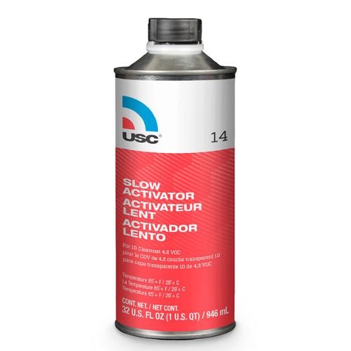 *QUART* SLOW ACT. FOR 10 (UNIVERSAL CLEARCOAT)
